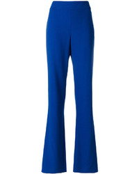 Pantaloni di lana blu di Giorgio Armani