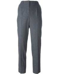 Pantaloni di lana grigio scuro di Carven