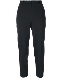 Pantaloni di lana grigio scuro di Twin-Set