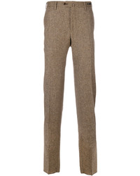 Pantaloni di lana marroni di Pt01