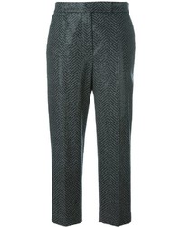 Pantaloni di lana neri di Brunello Cucinelli