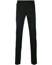Pantaloni di lana neri di Pt01