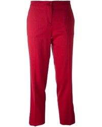 Pantaloni di lana rossi di Etro