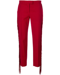 Pantaloni di lana rossi di Marco De Vincenzo