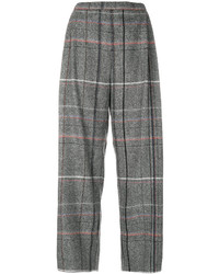 Pantaloni di lana scozzesi grigi di Stephan Schneider