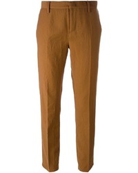 Pantaloni di lana terracotta di No.21