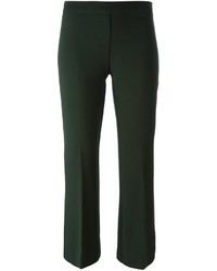 Pantaloni di lana verde scuro di P.A.R.O.S.H.