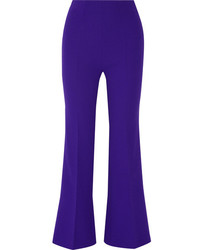 Pantaloni di lana viola