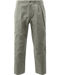 Pantaloni di lino grigi