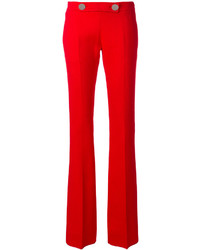 Pantaloni di seta rossi di Giambattista Valli