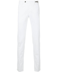 Pantaloni di velluto a coste bianchi di Pt01
