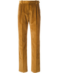 Pantaloni di velluto a coste terracotta di Mulberry