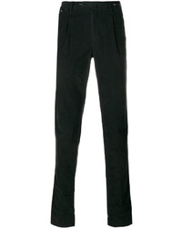 Pantaloni di velluto neri di Pt01