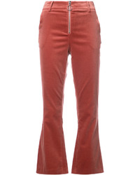 Pantaloni di velluto rossi di Frame