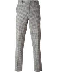 Pantaloni eleganti a quadri grigi di Paul Smith