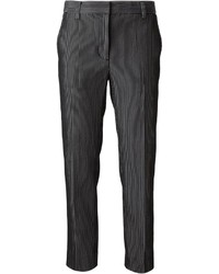 Pantaloni eleganti a righe verticali neri di 3.1 Phillip Lim