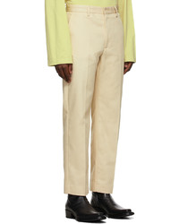 Pantaloni eleganti beige di Acne Studios