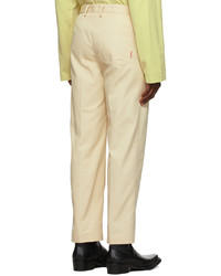 Pantaloni eleganti beige di Acne Studios