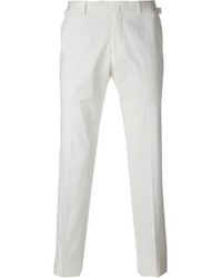 Pantaloni eleganti bianchi di Ermenegildo Zegna