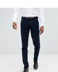 Pantaloni eleganti blu scuro di ASOS DESIGN