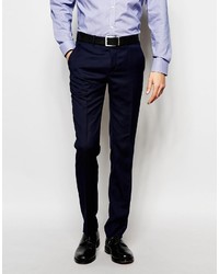Pantaloni eleganti blu scuro di Ben Sherman