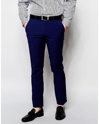 Pantaloni eleganti blu scuro di Ben Sherman