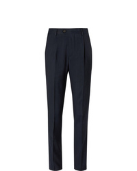 Pantaloni eleganti blu scuro di Brunello Cucinelli