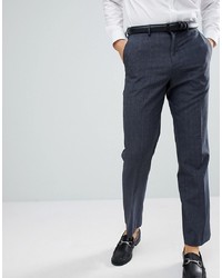 Pantaloni eleganti blu scuro di Burton Menswear