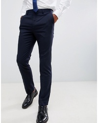 Pantaloni eleganti blu scuro di New Look