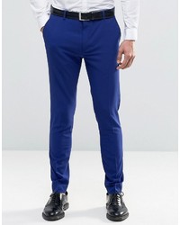 Pantaloni eleganti blu scuro di Selected