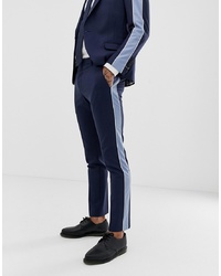 Pantaloni eleganti blu scuro di Twisted Tailor