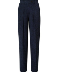 Pantaloni eleganti blu scuro di Victoria Victoria Beckham