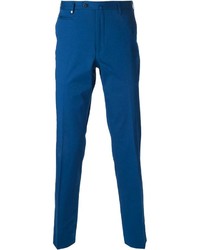 Pantaloni eleganti blu di Corneliani