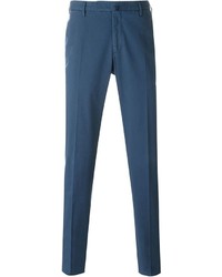 Pantaloni eleganti blu di Incotex