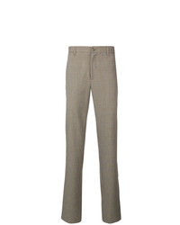 Pantaloni eleganti con motivo pied de poule grigi di A.P.C.