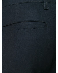 Pantaloni eleganti di lana blu scuro di Eleventy