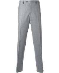 Pantaloni eleganti di lana grigi di Brioni