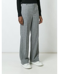 Pantaloni eleganti di lana grigi di Calvin Klein Collection