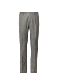 Pantaloni eleganti di lana grigi di Incotex