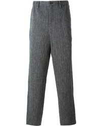 Pantaloni eleganti di lana grigi di Issey Miyake