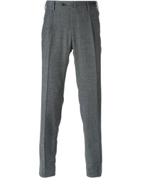 Pantaloni eleganti di lana grigi di Pt01