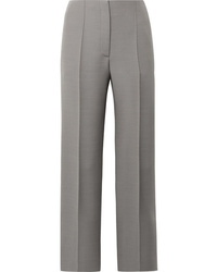 Pantaloni eleganti di lana grigi di The Row