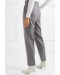 Pantaloni eleganti di lana grigi di Sara Battaglia