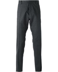 Pantaloni eleganti di lana grigio scuro di DSQUARED2