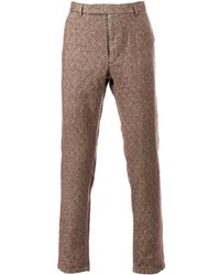 Pantaloni eleganti di lana marroni di Mando