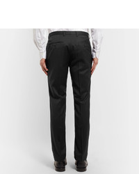 Pantaloni eleganti di lana neri di Hugo Boss