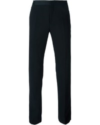 Pantaloni eleganti di lana neri di Neil Barrett