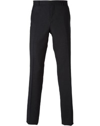 Pantaloni eleganti di lana neri di Paul Smith