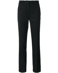 Pantaloni eleganti di lana neri di Victoria Beckham