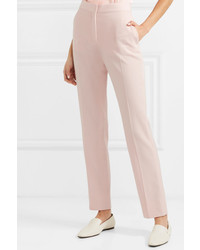 Pantaloni eleganti di lana rosa di Stella McCartney